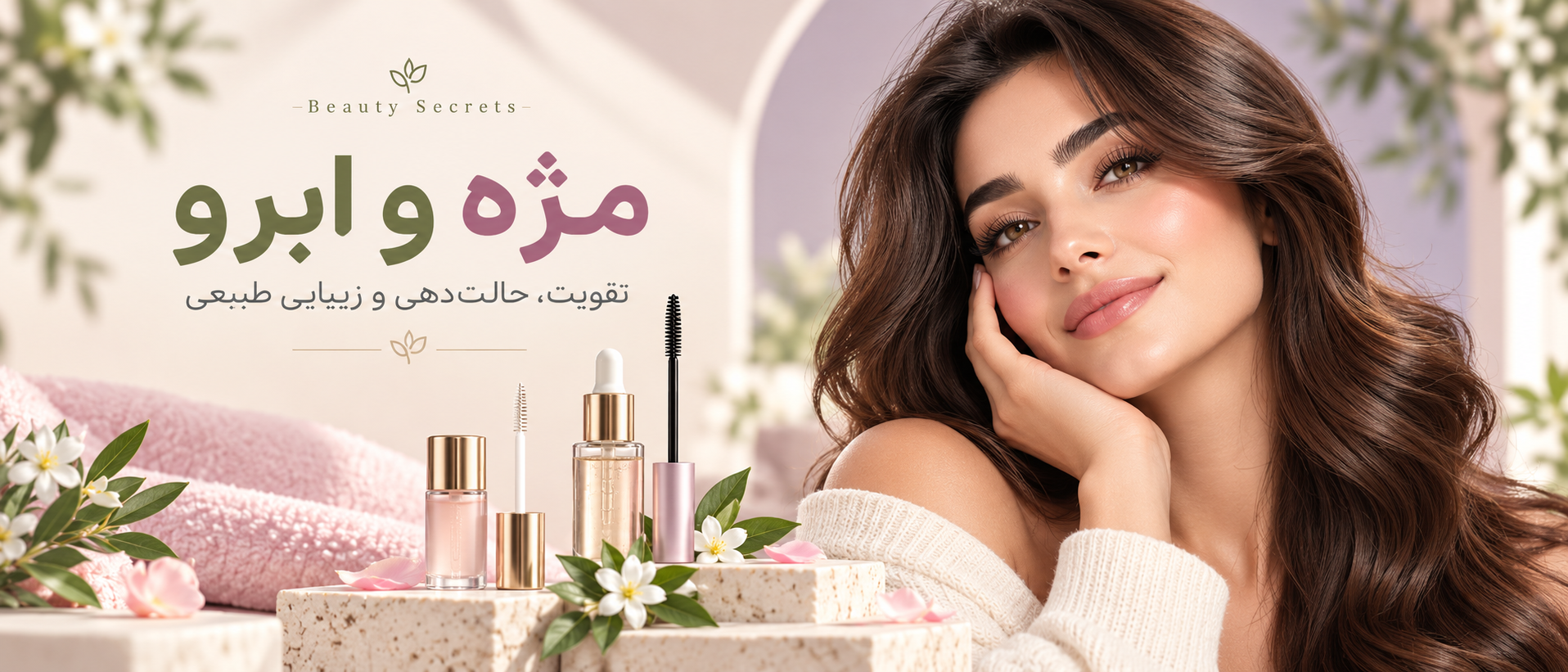 زیبایی طبیعی مژه و ابرو، با مراقبت تخصصی / Beauty Secrets